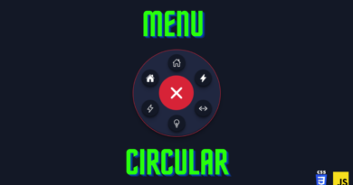 menu circular