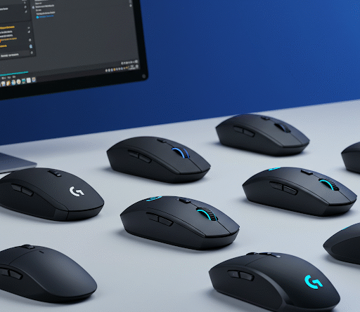 Mouses Logitech Produtividade e Gameplay!