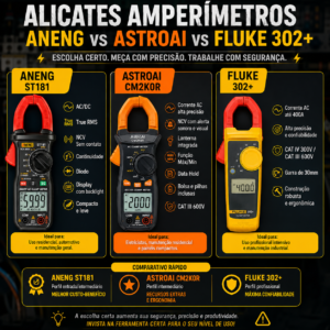 Melhores Alicates Amperímetros