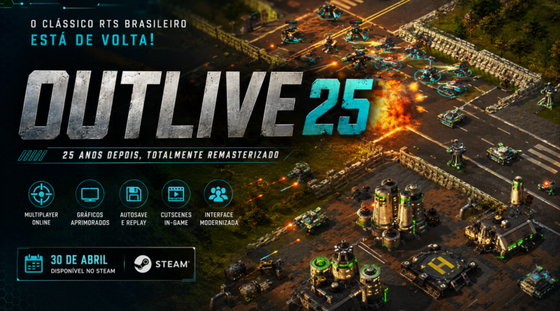 Outlive 25 clássico RTS brasileiro retorna