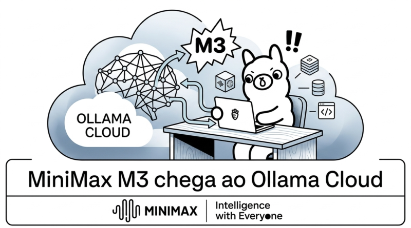MiniMax M3 chega ao Ollama Cloud