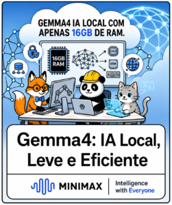 Gemma4 IA Local com apenas 16GB de RAM