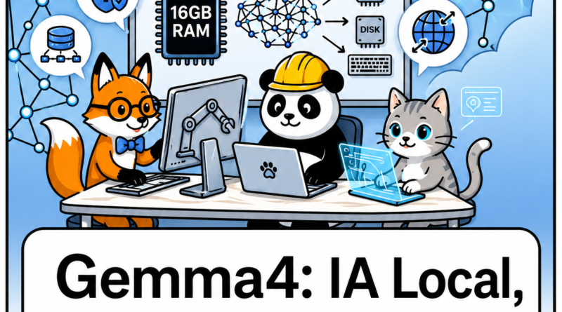 Gemma4 IA Local com apenas 16GB de RAM